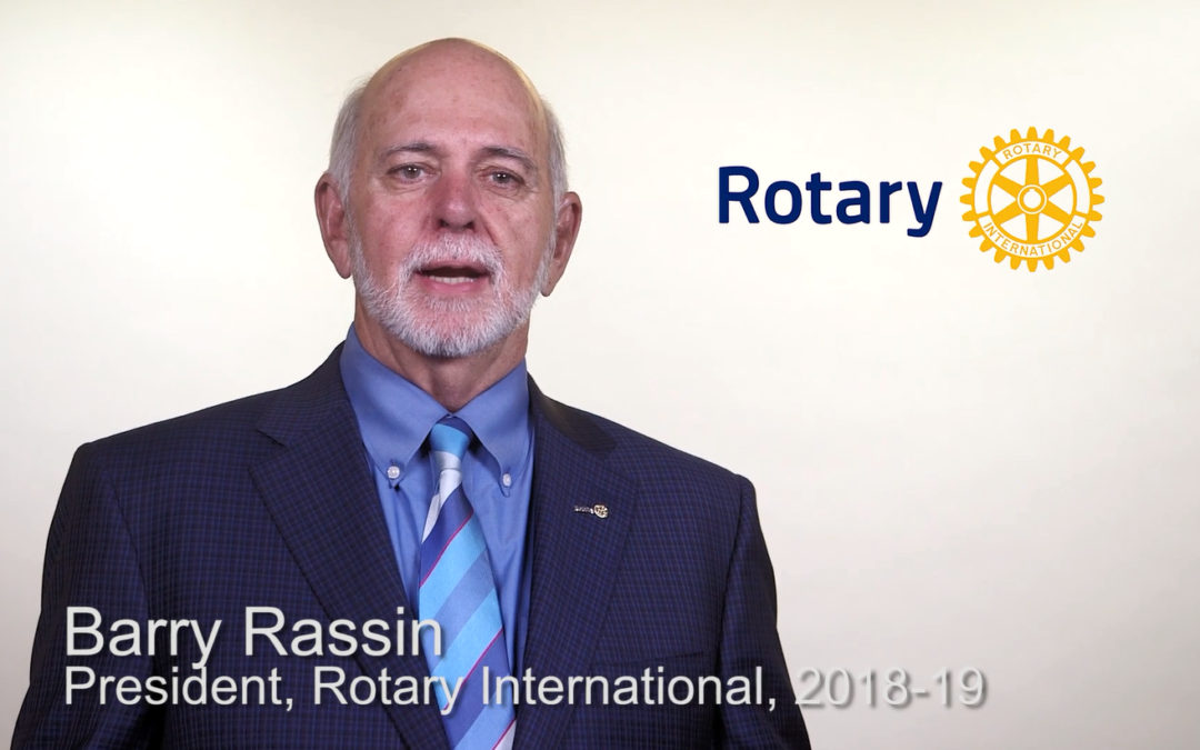 RI President 18-19 Barry Rassin Addresses 2018 Seminar